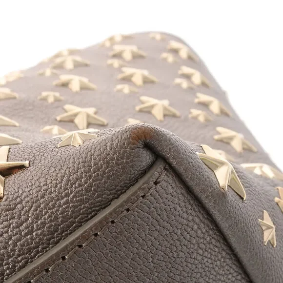 Jimmy Choo Star Studs Handbag Silver - #125540J23B - Picture 7 of 12